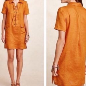 Maeve linen dress Anthropologie
